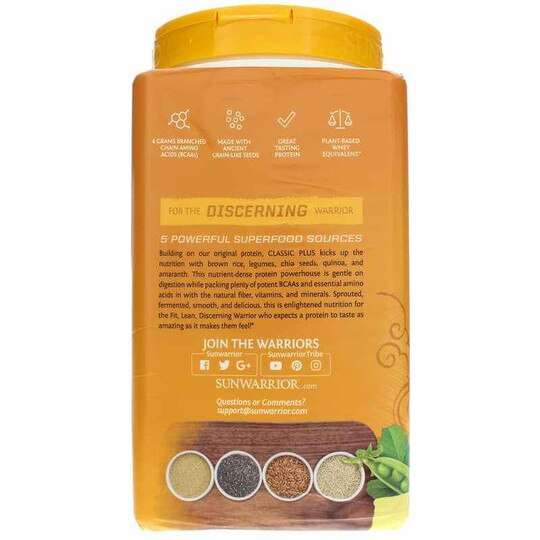 Classic Plus Organic Protein, SUW
